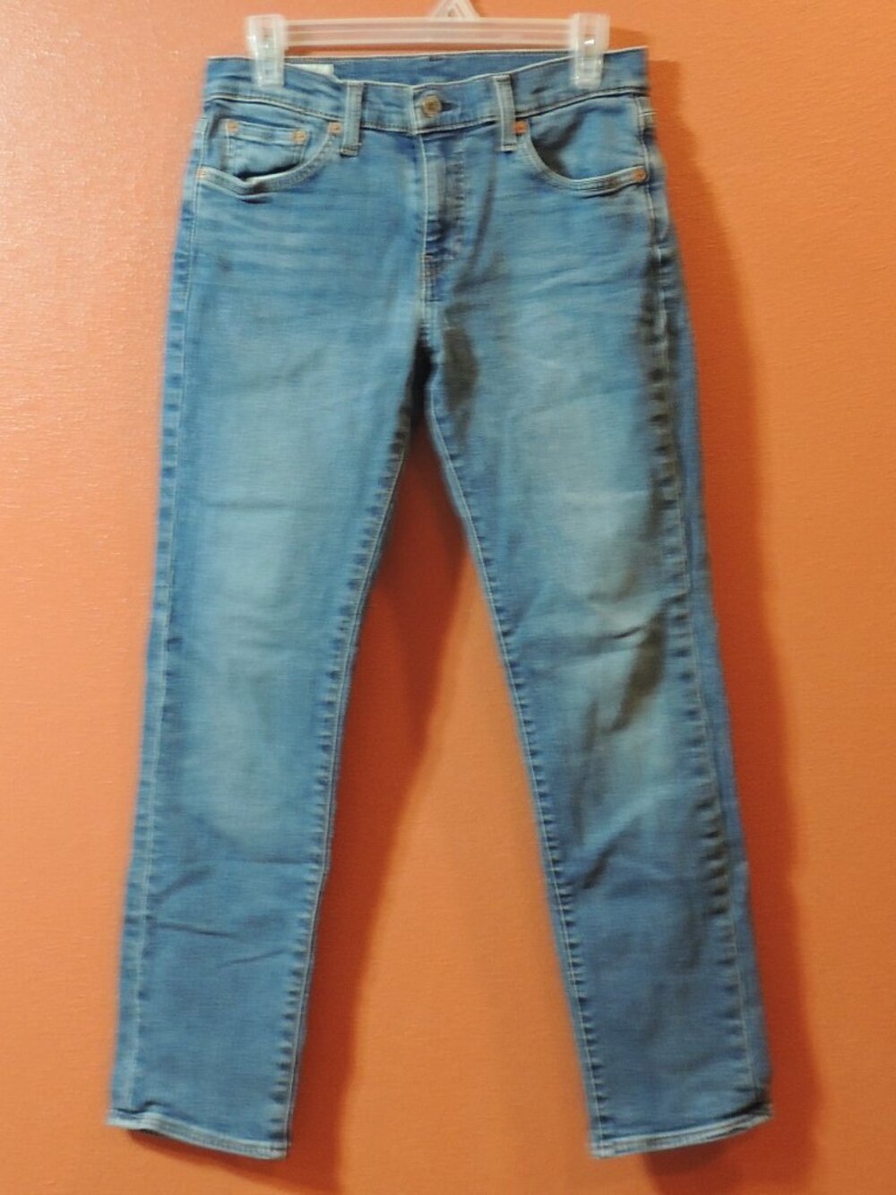 Levi 511 Jeans Men 30x30 Blue Pockets Work Travel Play Party Denim Blue Jeans